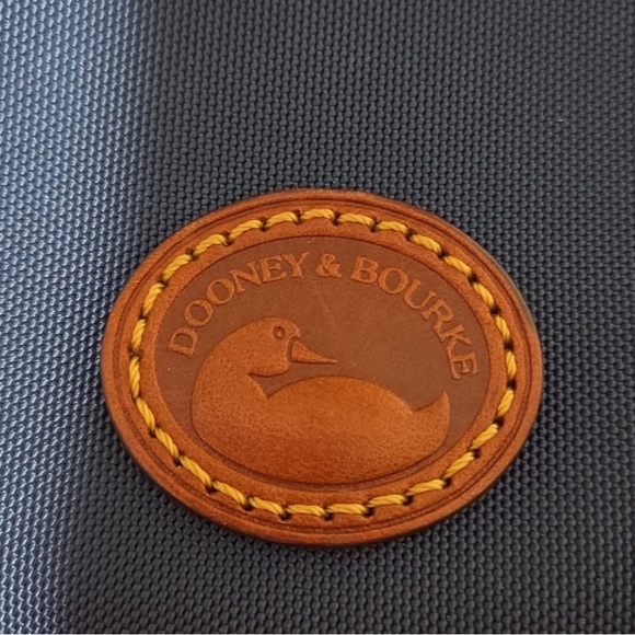 Dooney & Bourke Blue and Brown Crossbody Bag EUC - Picture 5 of 6